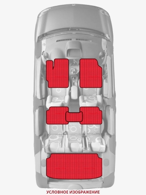 ЭВА коврики «Queen Lux» комплект для Audi Q5 Hybrid